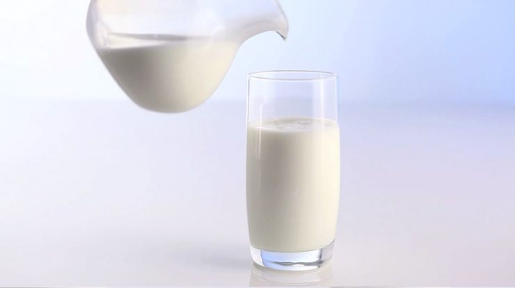drink the milk