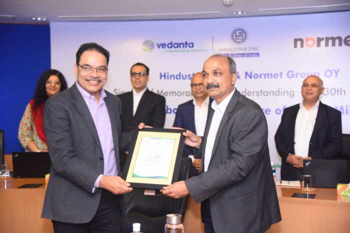 Hindustan Zinc Normet MoU signinging 30th July 21 b