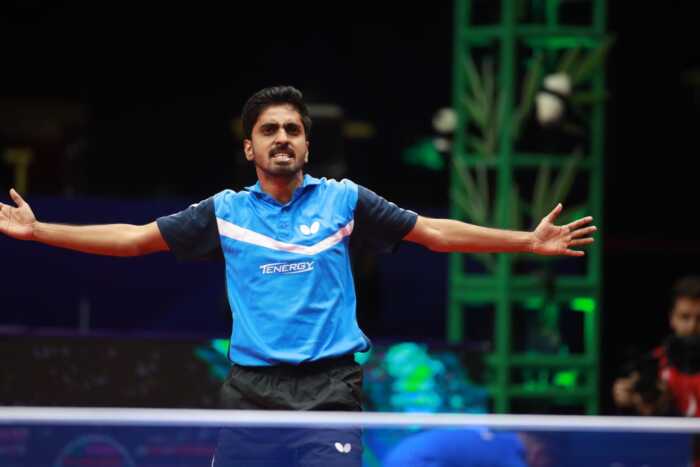 tt player sathiyan makes early exit from tokyo games