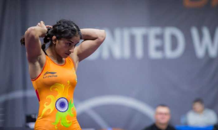 Vinesh Phogat knocks out
