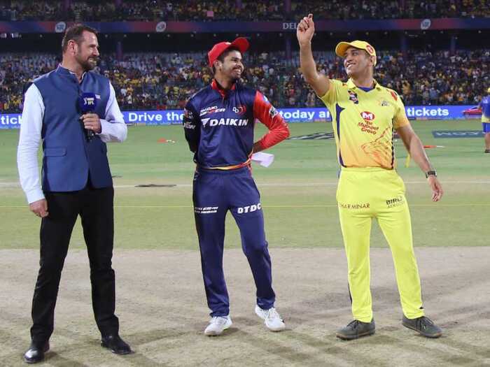 Dhoni wins toss