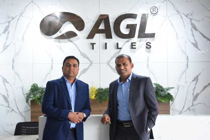 Mr Kamlesh Patel CMD and Mr Mukesh Patel MD Asian Granito India Ltd