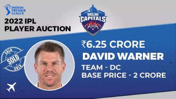 David Warner to play for Delhi Capitals David Warner to play for Delhi Capitals