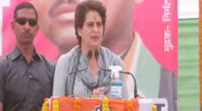 bjp sp bsp only talk of religion caste priyanka