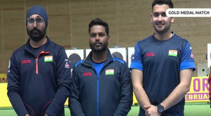 indian men win silver in 25m rapid fire