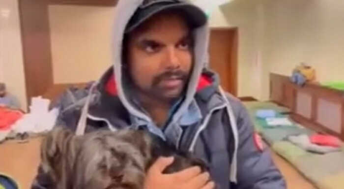 indian wont leave ukraine without wild pets