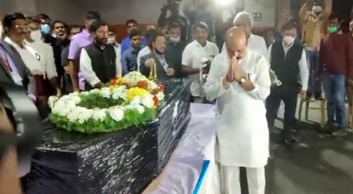 naveens body back due to modi bommai