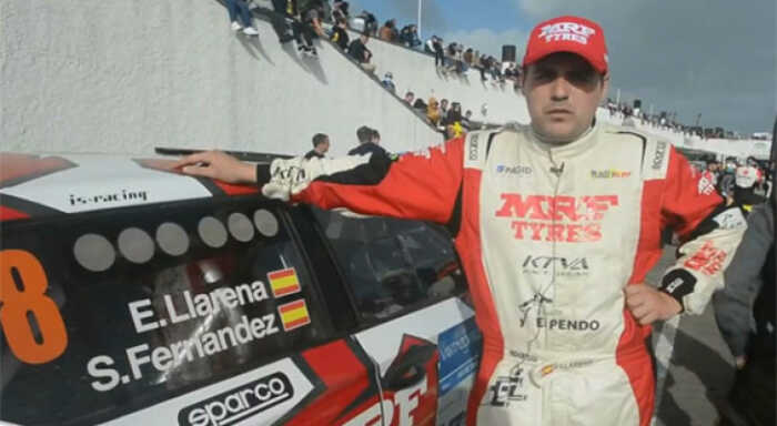 team mrf tyres wins 2nd round of fia erc azores rallye
