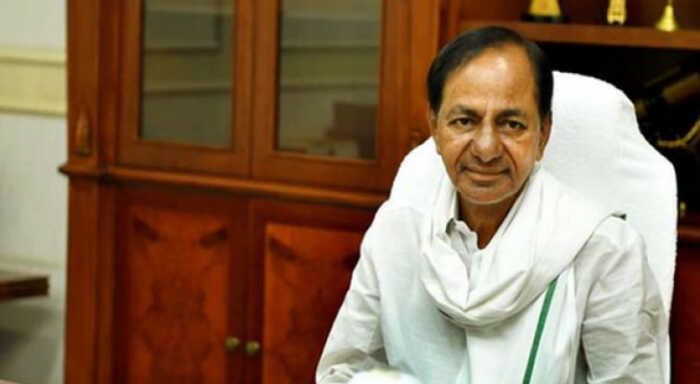 telangana cm hands over cheques to kin of galwan martyrs