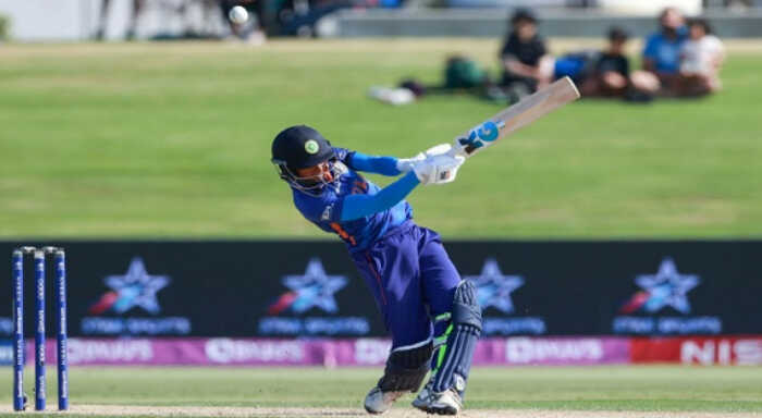 vastrakar rana show takes india to 244 7 vs pak