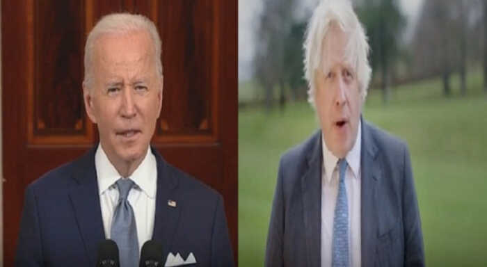 biden holds 40 minute call with boris johnson