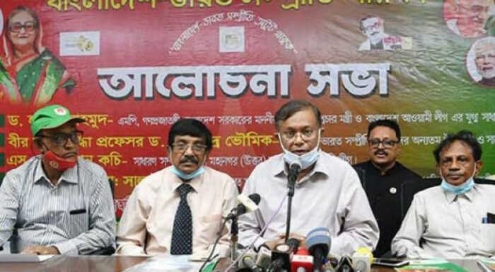 indo bangla friendship is inseparable hasan mahmud