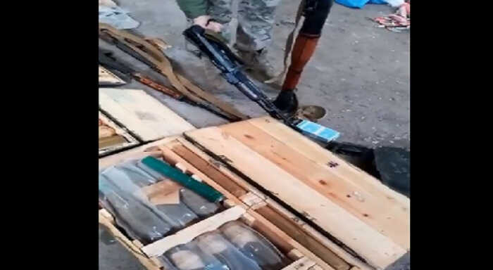 russian military conducting raids in kherson