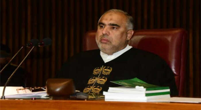 speaker refuses to allow voting on no confidence motion
