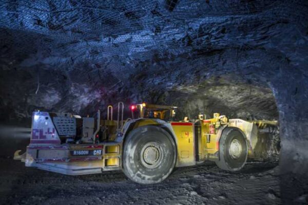 Machinery at work inside Rajpura dariba Mine