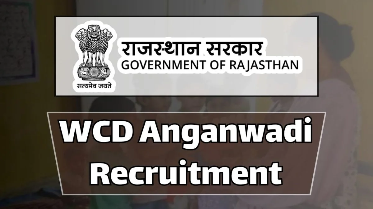Anganwadi Recruitment 2024