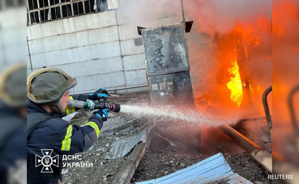 Kyiv Thermal Power Plant Destroyed in Russian Missile Strike
