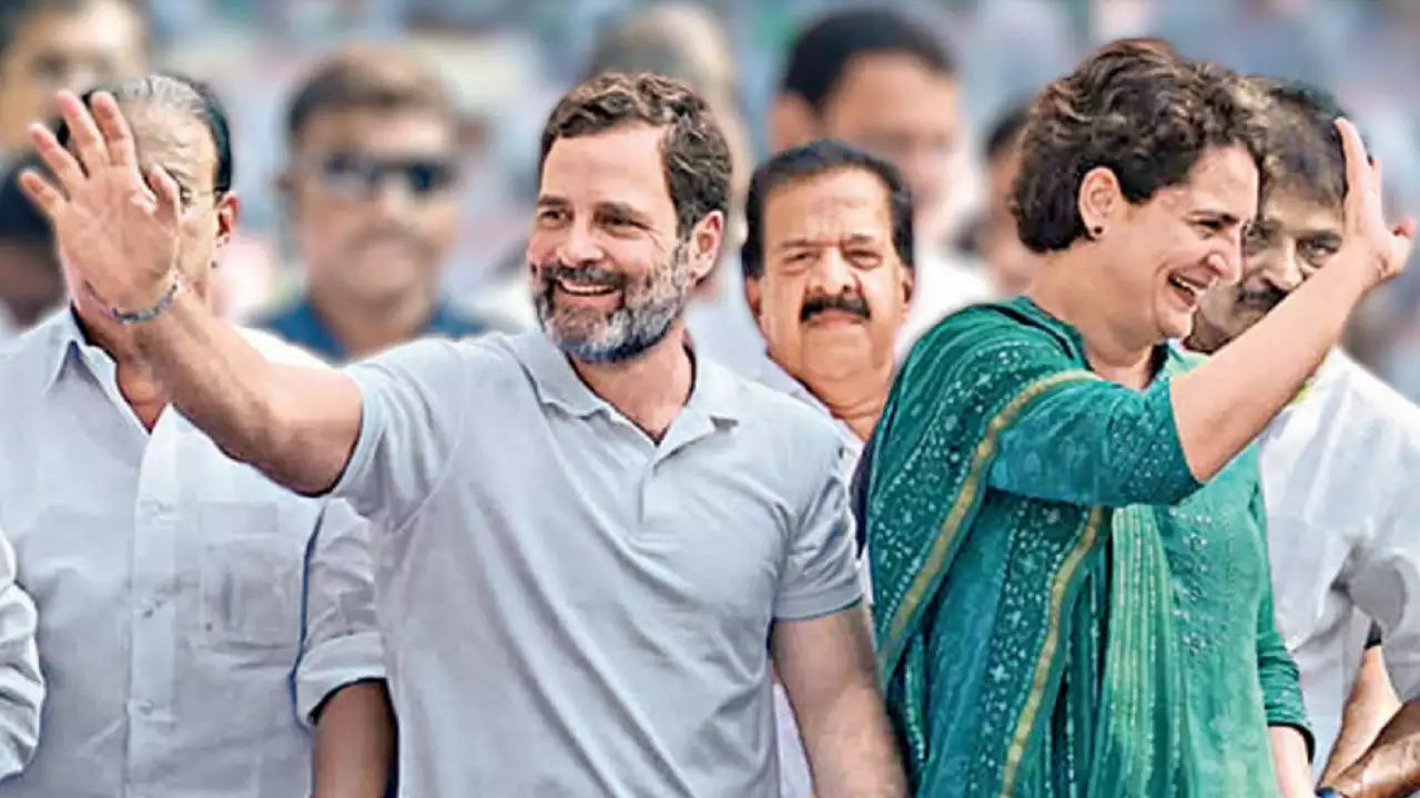 Rahul-Priyanka Rally in Udaipur