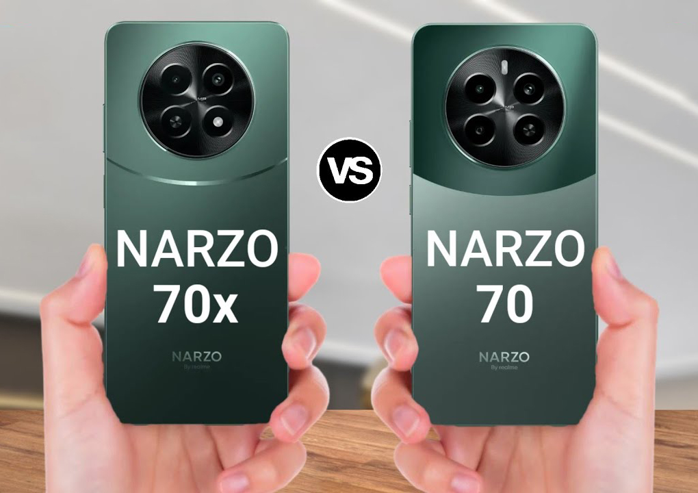 Realme Narzo 70 5G vs Narzo 70X