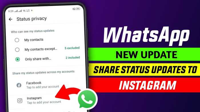 WhatsApp Status Updates On Instagram