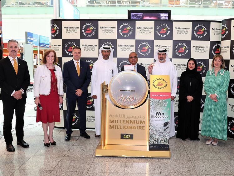 Indian man wins $1 million in Dubai Duty Free draw