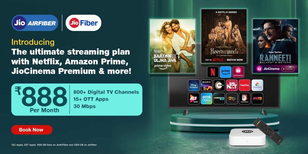 Jio OTT Streaming Plan