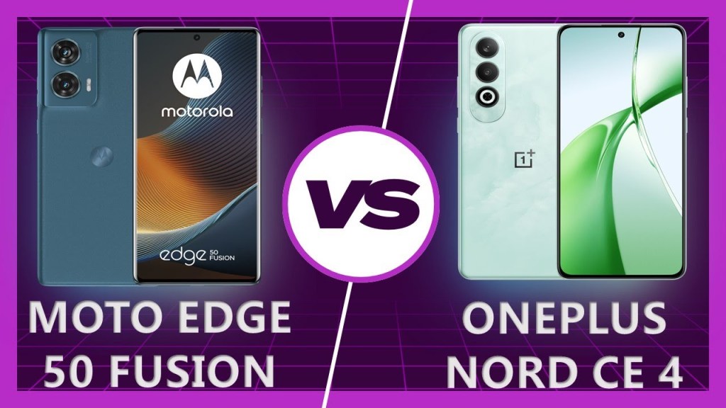 Moto Edge 50 Fusion vs OnePlus Nord CE 4