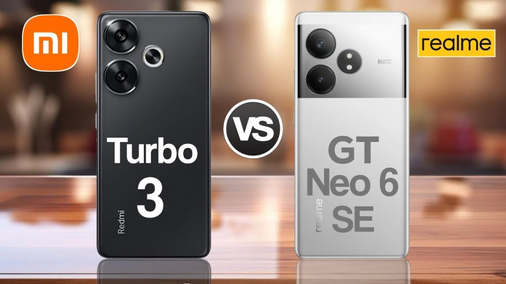 Realme GT Neo 6 vs Redmi Turbo 3 