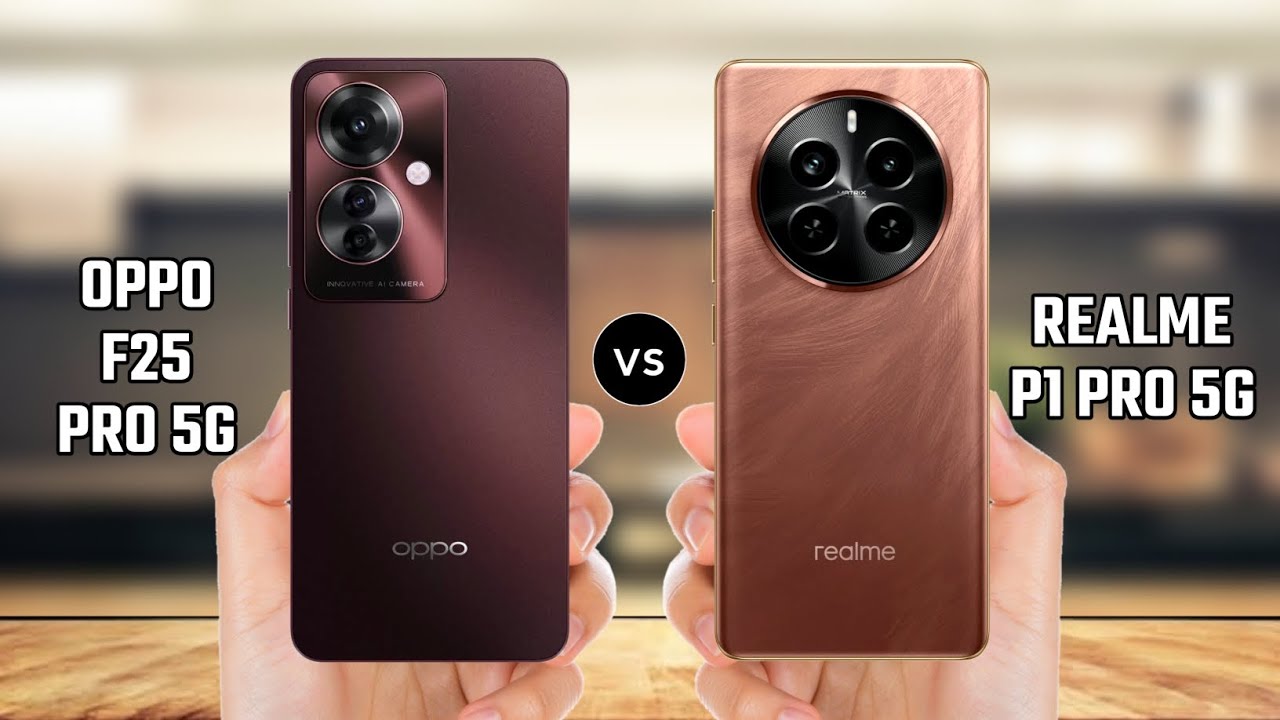 Realme P1 Pro 5G vs Oppo F25 Pro 5G
