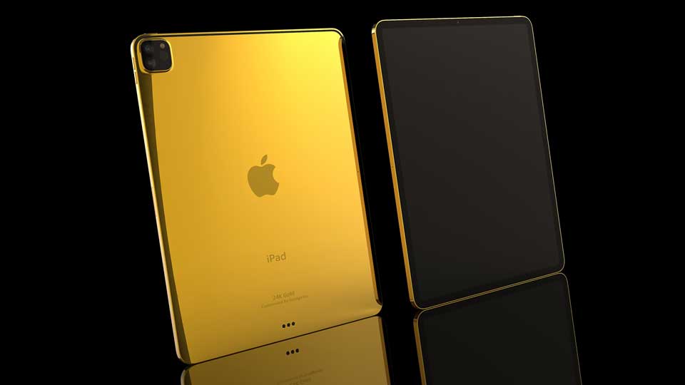 gold iPad Pro