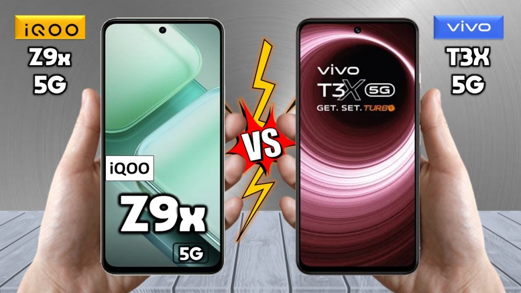 iQoo Z9x 5G vs Vivo T3x 5G