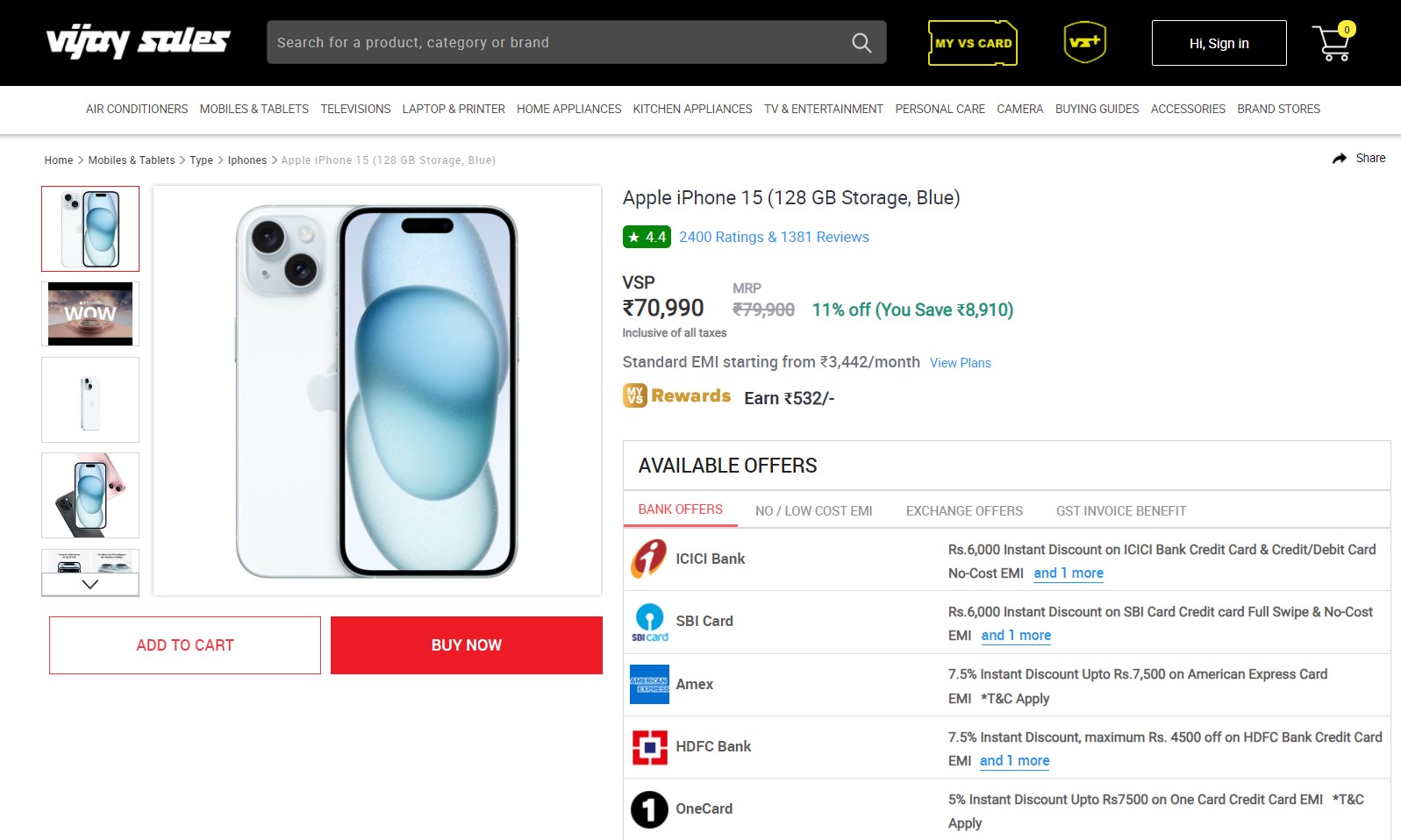 iPhone 15
