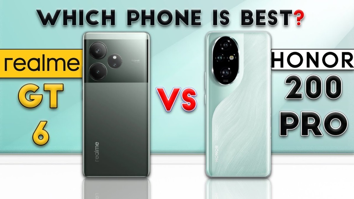 Honor 200 vs Realme GT 6