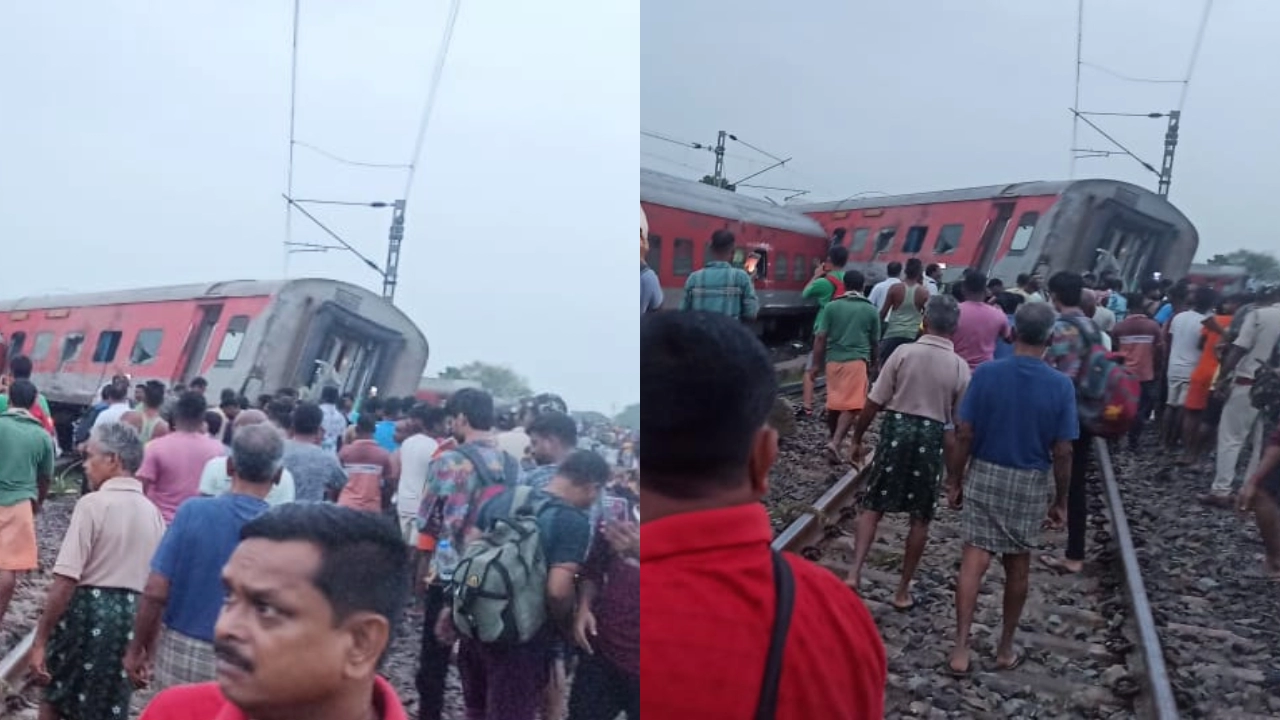 Howrah-CSMT Express Derails