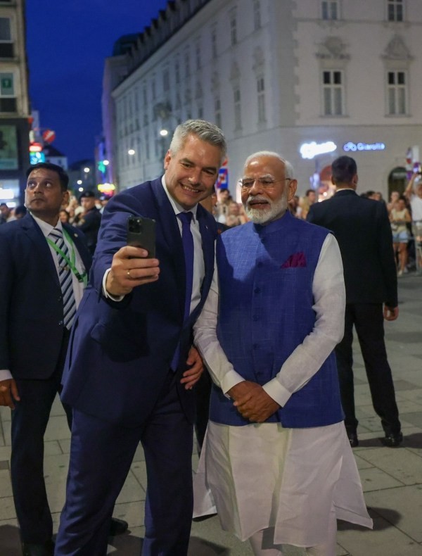 PM Modi in Vienna