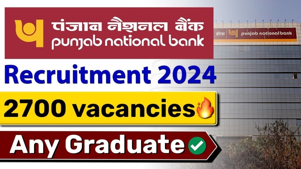 Punjab National Bank has 2700 vacancies