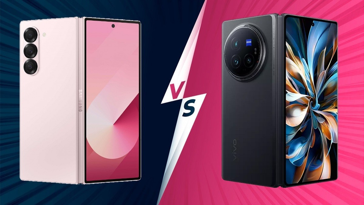 Vivo X Fold 3 Pro vs Samsung Galaxy Z Fold 6