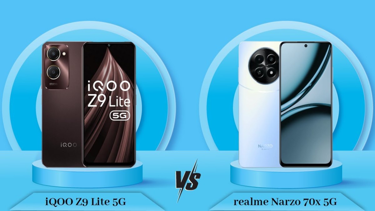 iQoo Z9 Lite vs Realme Narzo 70x