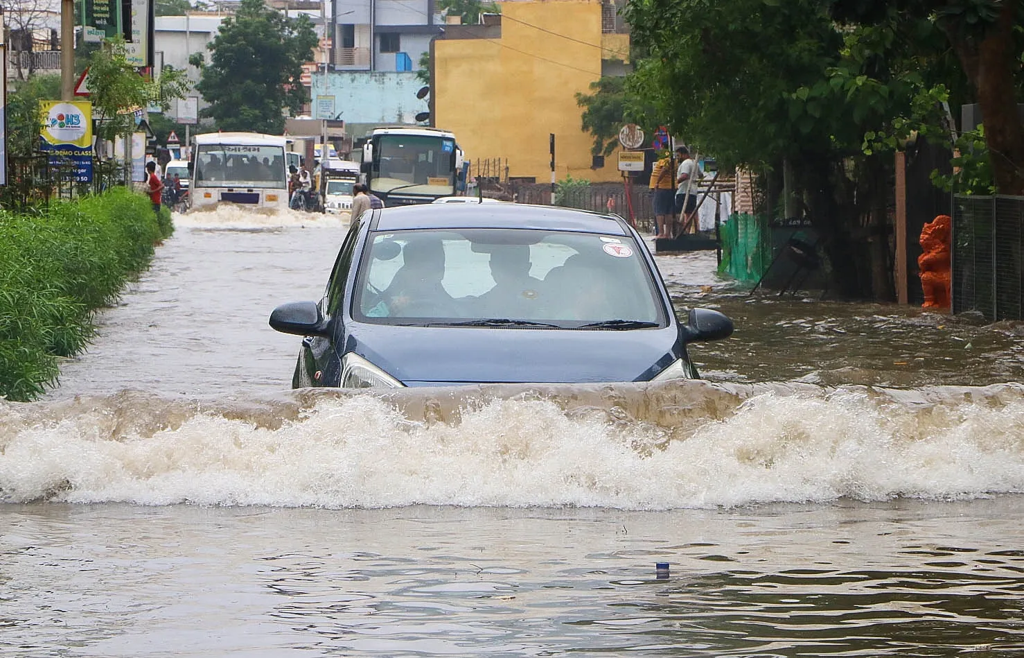 Ahmedabad Receives 6 Inches of Rain in 12 Hours