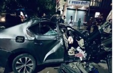 Two Killed, Three Seriously Injured as Car Crashes into Truck on Udaipur Highway