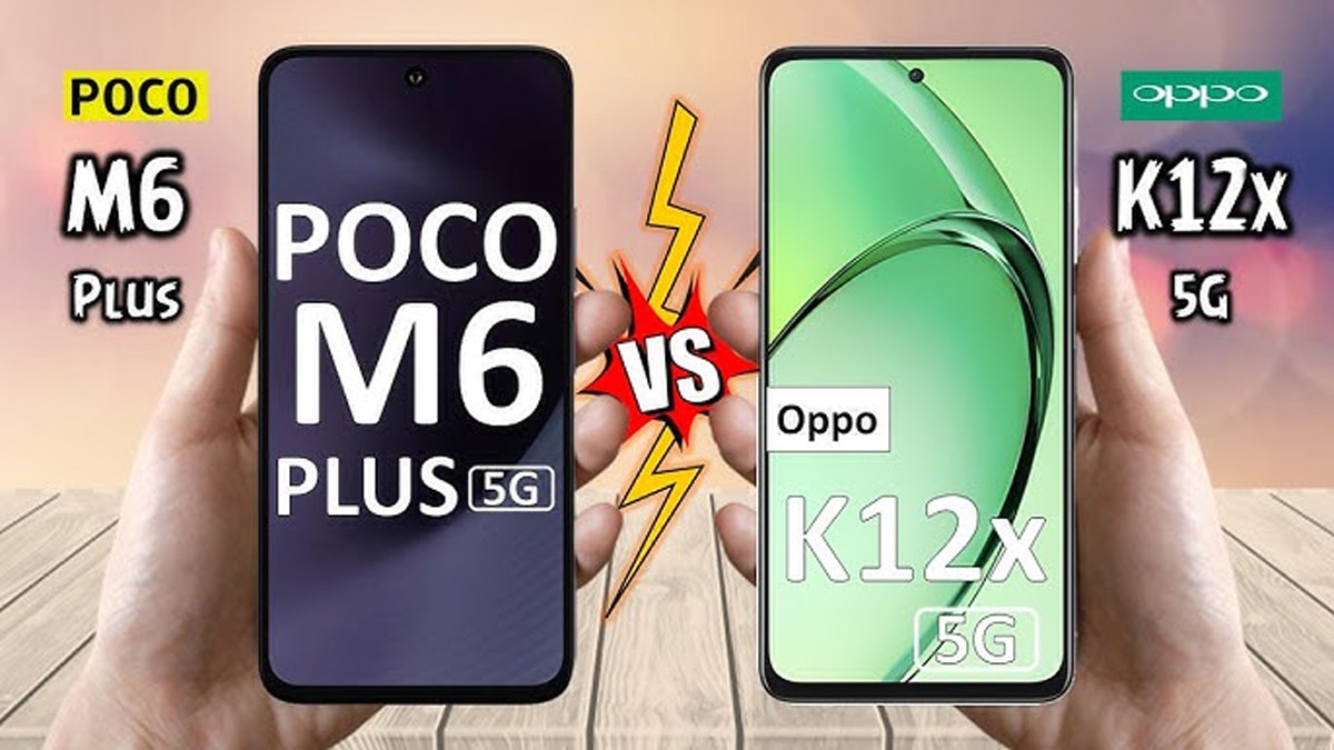 Poco M6 Plus vs Oppo K12x