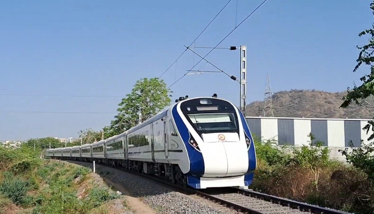 Electrification of 227 km Out of 297 km Between Udaipur-Ahmedabad Completed