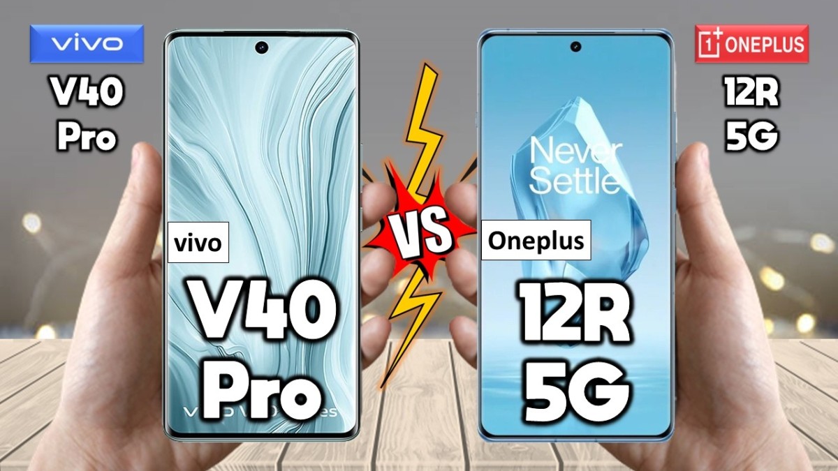 Vivo V40 vs OnePlus 12R