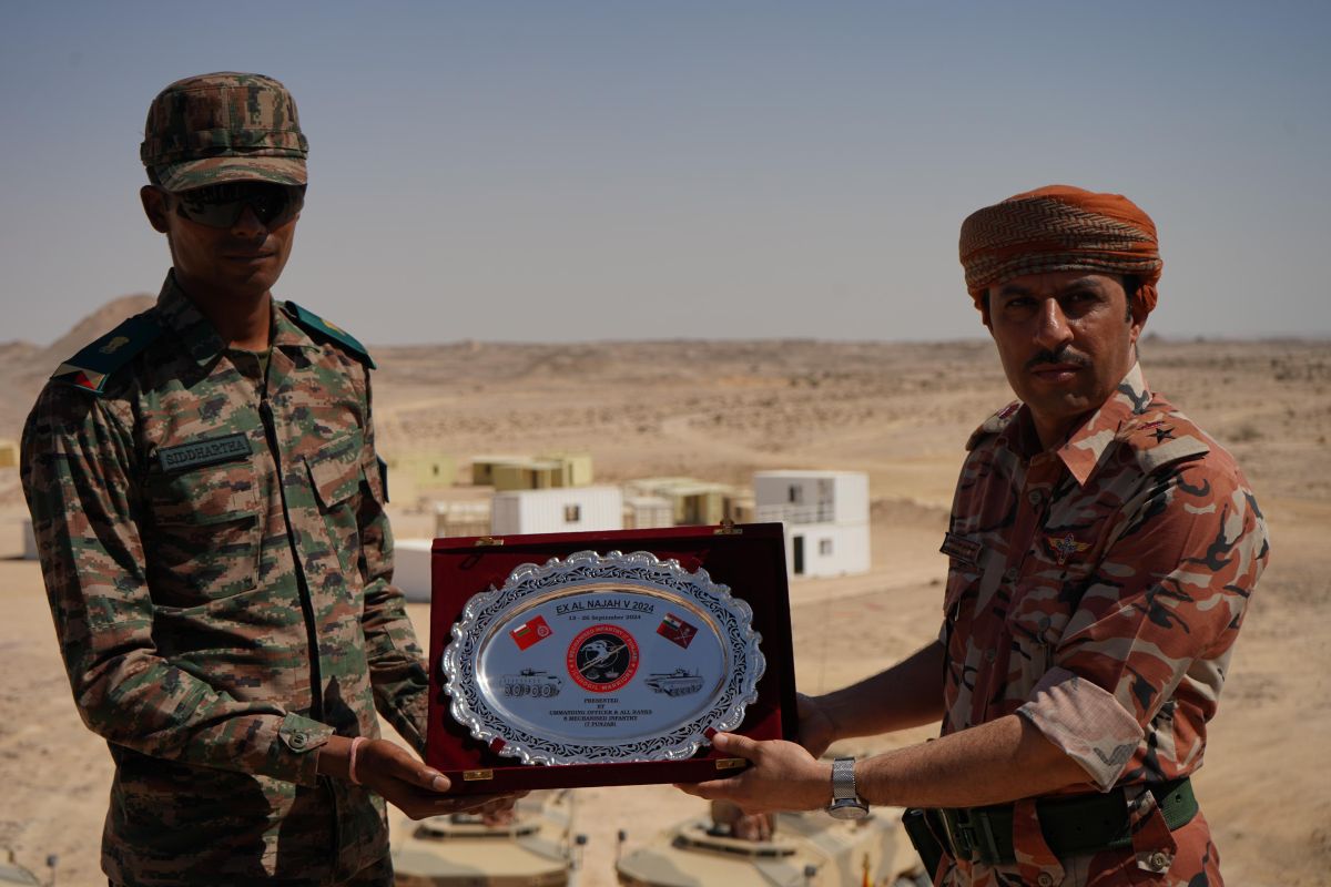 India- Oman Joint Military Exercise