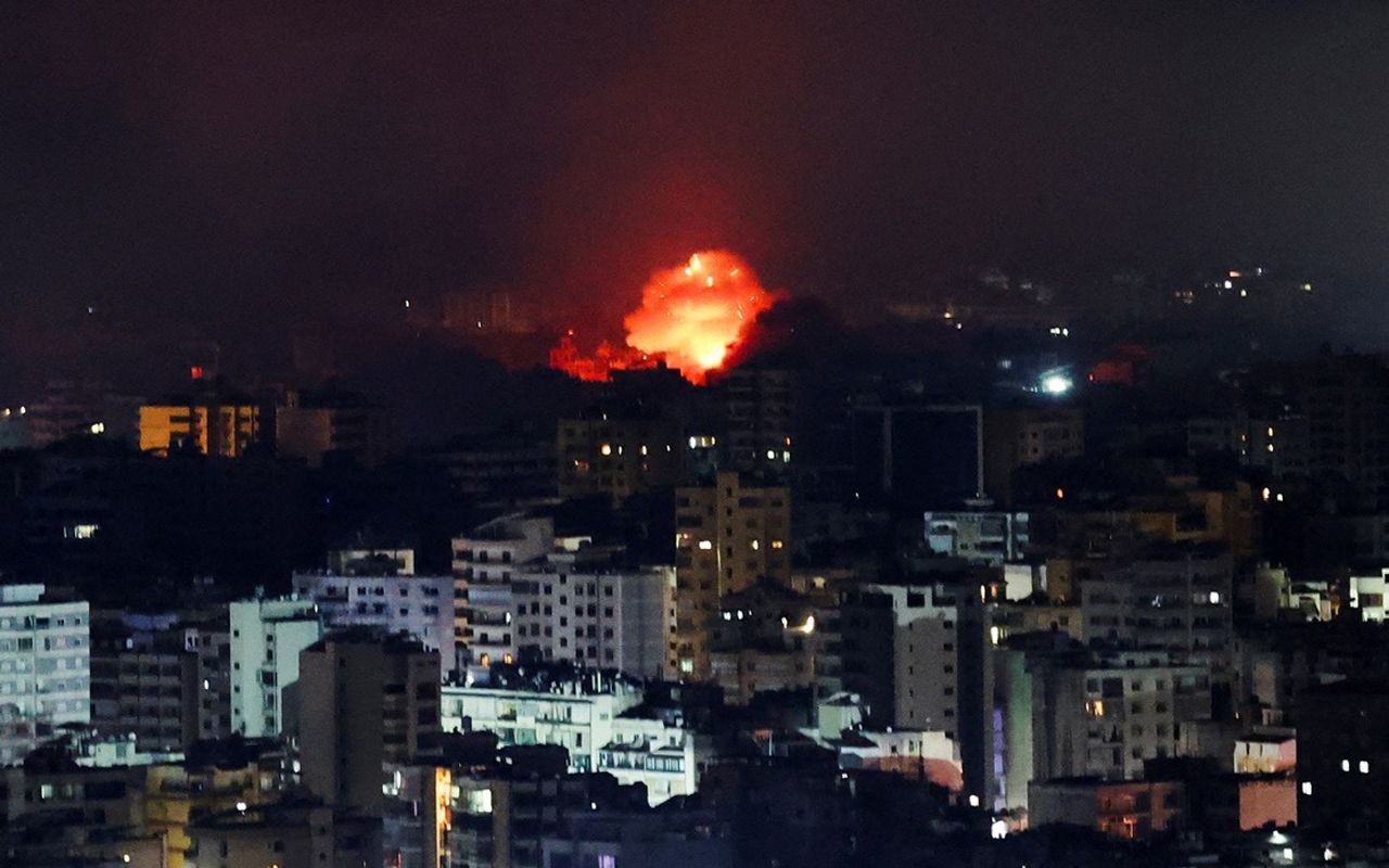 Israel launches airstrike in central Beirut