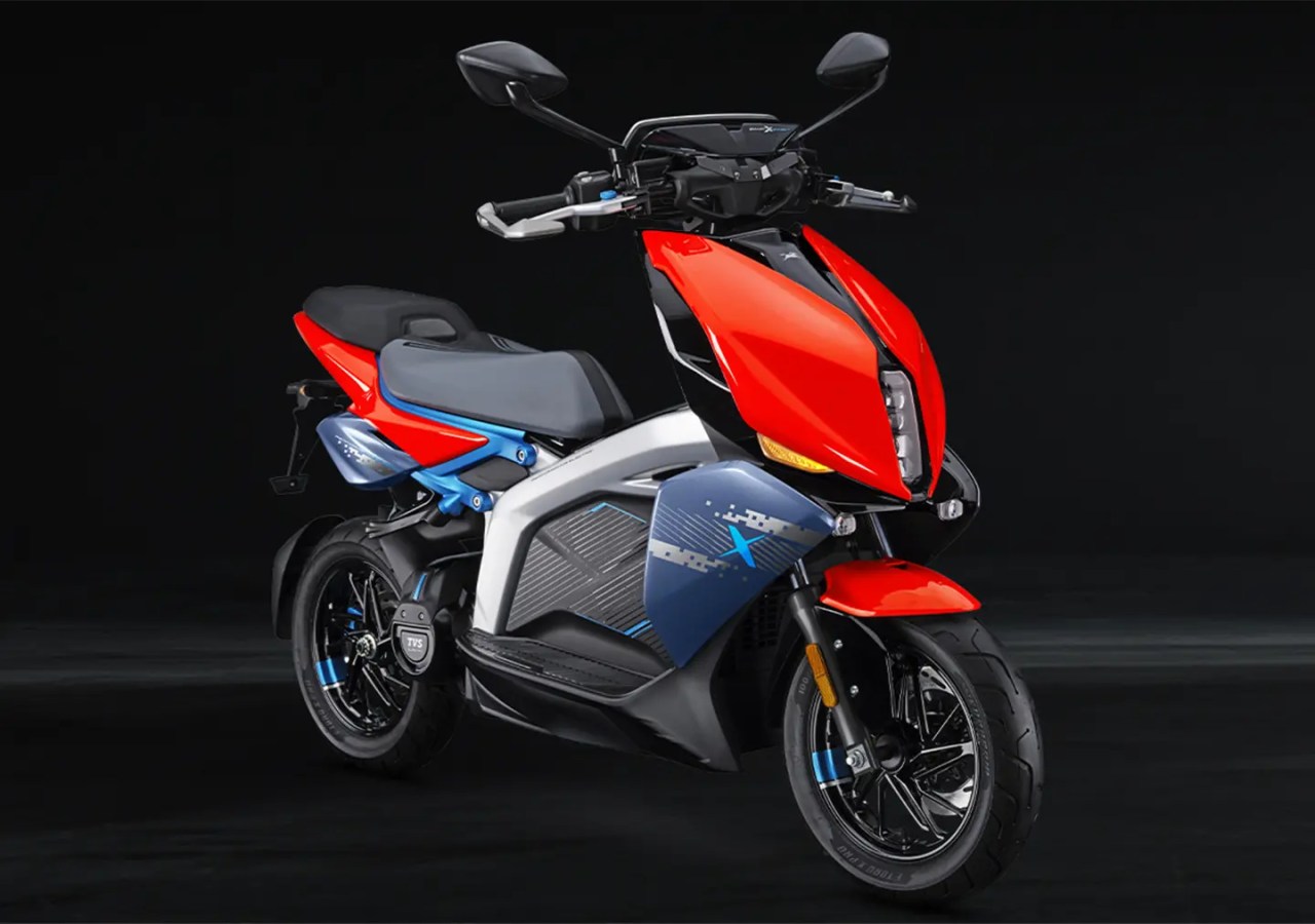 TVS X electric scooter