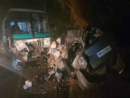 Accident on Karauli-Gangapur Highway