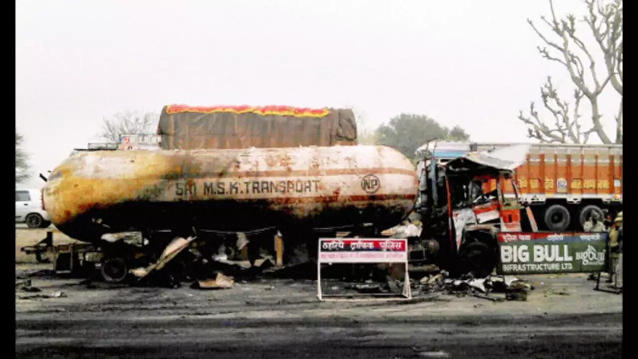 Jaipur Chemical Tanker Explosion Claims 10 Lives