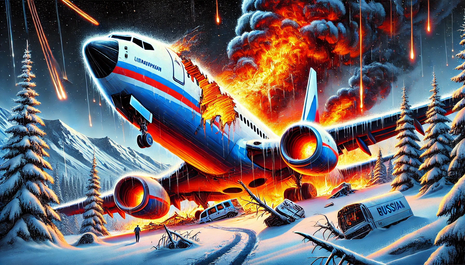 Plane Crashes En Route to Russia
