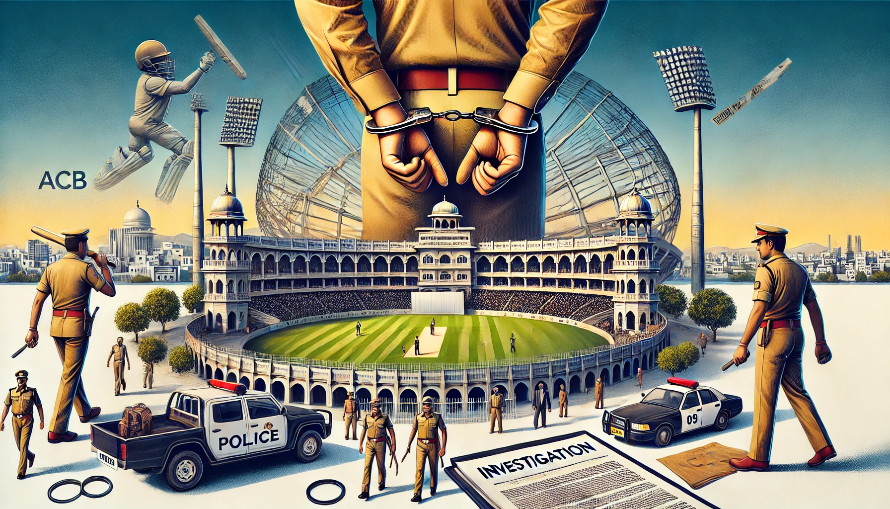 Udaipur cricket stadium construction scam